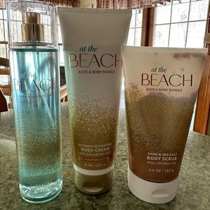 Bath and Body set of at the Beach